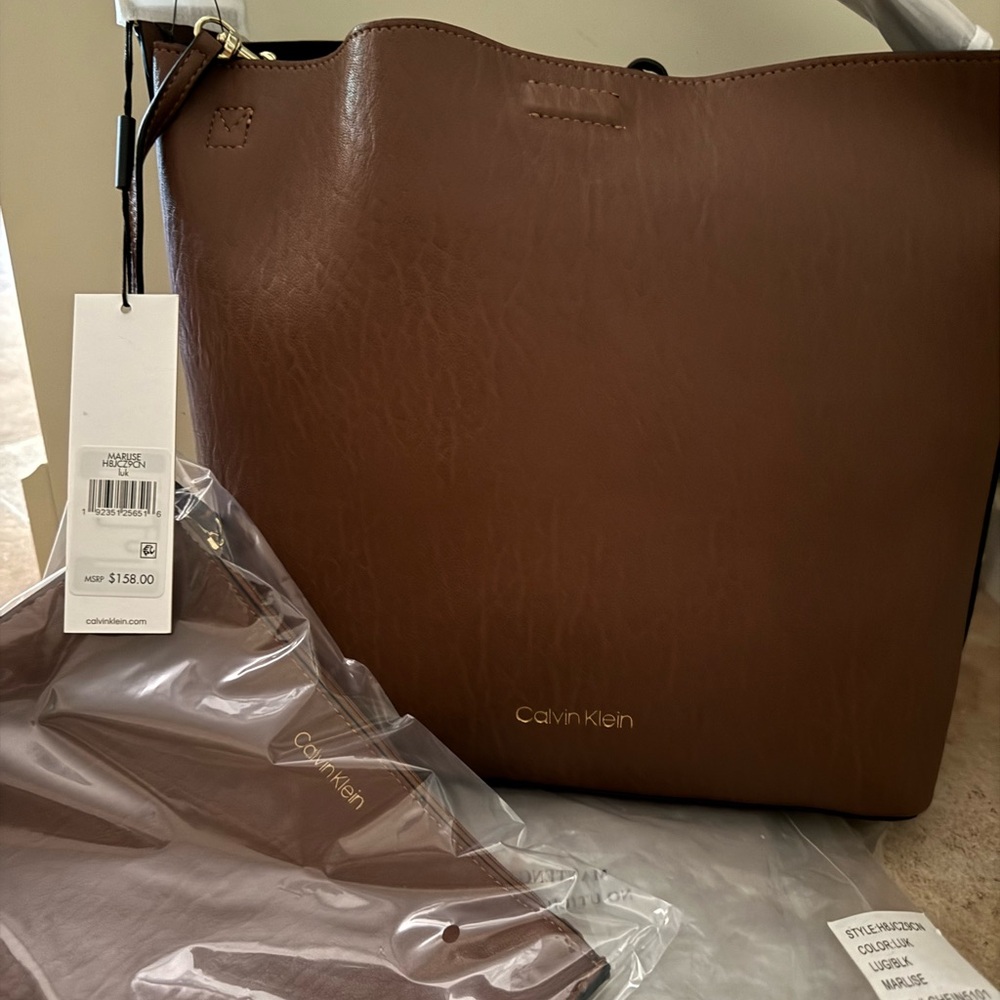 Calvin Klein Brown Handbag